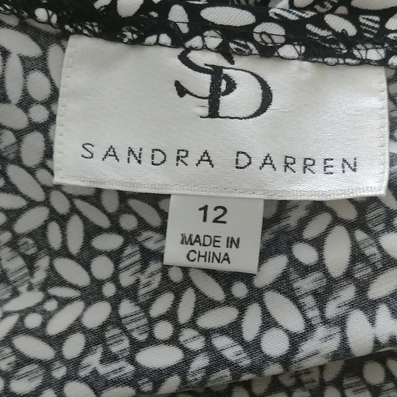 Dress "SANDRA DARREN" SIZE 12 - Picture 8 of 9
